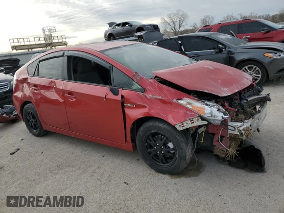 2015 Toyota Prius Four with VIN JTDKN3DU7F0442484, listed as a Copart auction lot 50161995 with 303,736 mi miles and Salvage Title. Bid and sale history available at carsss.com. Image 4.