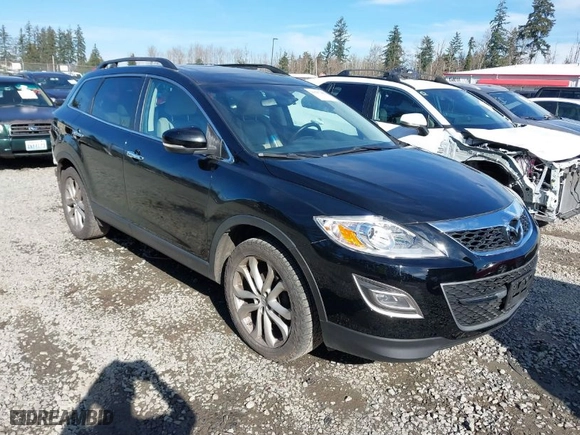 2012 Mazda CX-9 Grand Touring with VIN JM3TB3DV9C0360510, listed as a IAAI auction lot 41697980 with 160,578 mi miles. Bid and sale history available at carsss.com. Image 1.