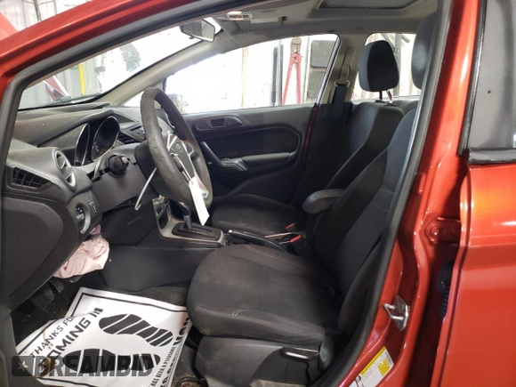 2018 Ford Fiesta SE with VIN 3FADP4BJ6JM142772, listed as a Copart auction lot 49096075 with 125,794 mi miles and Salvage Title. Bid and sale history available at carsss.com. Image 7.