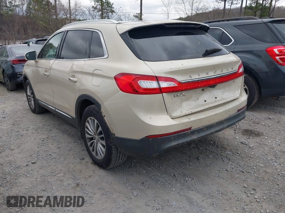 2016 Lincoln MKX Select with VIN 2LMTJ6KR7GBL47486, listed as a IAAI auction lot 41515610 with 135,291 mi miles and . Bid and sale history available at DreamBid. Image 3.