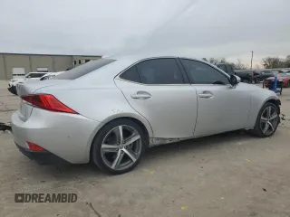 2017 Lexus IS with VIN JTHBA1D26H5041981, listed as a Copart auction lot 42762265 with 130,567 mi miles and Salvage Title. Bid and sale history available at carsss.com. Image 3.