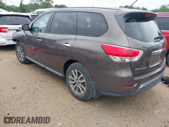 2015 Nissan Pathfinder SV with VIN 5N1AR2MN0FC622662, listed as a IAAI auction lot 39660676 with 171,421 mi miles. Bid and sale history available at carsss.com. Image 3.