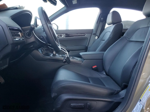 2025 Honda Civic Hatchback Hybrid Sport Touring with VIN 19XFL4H94SE000153, listed as a Copart auction lot 88789025 with 881 mi miles and Salvage Title. Bid and sale history available at carsss.com. Image 7.
