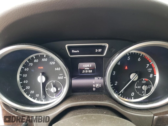 2015 Mercedes-Benz M 350 z VIN 4JGDA5HB6FA583447, wystawiony jako Copart lot #48828715 z przebiegiem 213 155 mil mil oraz Szkoda całkowita • Salvage title. Historia ofert i sprzedaży dostępna na DreamBid. Obrazek 9.