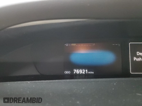 2018 Toyota Prius Two with VIN JTDKARFU4J3055426, listed as a Copart auction lot 48666015 with 76,921 mi miles and Clean Title. Bid and sale history available at carsss.com. Image 9.