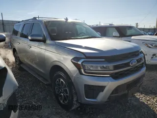 2024 Ford Expedition Max XLT with VIN 1FMJK1J81REA10010, listed as a Copart auction lot 47220685 with 28,153 mi miles and Clean Title. Bid and sale history available at DreamBid. Image 4.