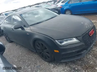 2013 Audi A7 3.0 Prestige with VIN WAU2GAFC4DN081943, listed as a IAAI auction lot 41599395 with 129,458 mi miles. Bid and sale history available at carsss.com. Image 1.