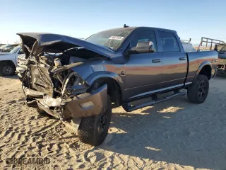 2016 Ram 2500 Laramie with VIN 3C6UR5FLXGG350416, listed as a Copart auction lot 88607325 with 223,666 mi miles and Salvage Title. Bid and sale history available at carsss.com. Image 1.