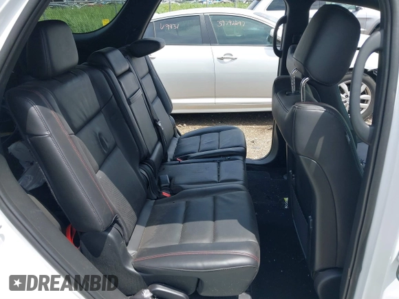 2024 Dodge Durango R/T Plus with VIN 1C4SDJCT7RC143659, listed as a IAAI auction lot 39734199 with Not provided miles and . Bid and sale history available at DreamBid. Image 8.