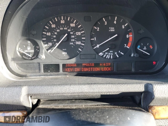 2003 BMW X5 4.4i with VIN 5UXFB33513LH41162, listed as a Copart auction lot 88068285 with 180,466 mi miles and Salvage Title. Bid and sale history available at carsss.com. Image 9.