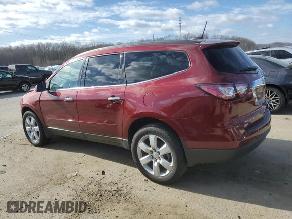 2017 Chevrolet Traverse LT with VIN 1GNKRGKD7HJ126814, listed as a Copart auction lot 47560705 with 101,884 mi miles and Salvage Title. Bid and sale history available at DreamBid. Image 2.