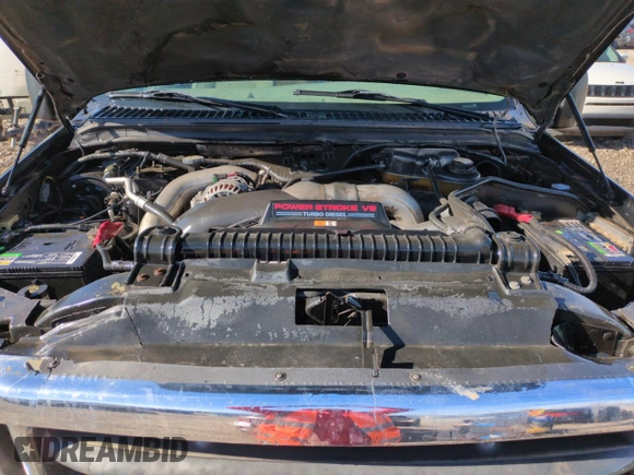 2003 Ford Super Duty F-250 XL with VIN 1FTNX21P03ED15381, listed as a Copart auction lot 44331695 with 140,802 mi miles and Salvage Title. Bid and sale history available at carsss.com. Image 11.