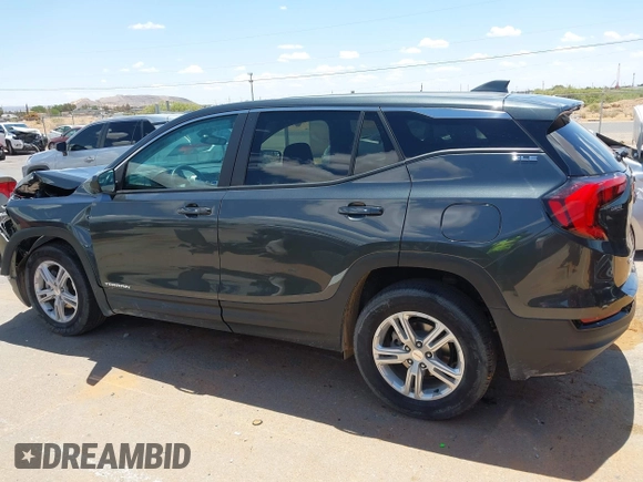 2021 GMC Terrain SLE with VIN 3GKALMEV2ML329920, listed as a IAAI auction lot 42227363 with 65,312 mi miles and . Bid and sale history available at DreamBid. Image 14.