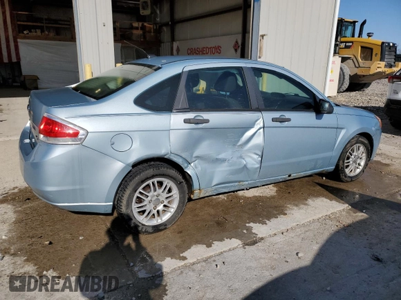 2008 Ford Focus SE with VIN 1FAHP35N08W210990, listed as a Copart auction lot 51652995 with 137,507 mi miles and Salvage Title. Bid and sale history available at carsss.com. Image 3.