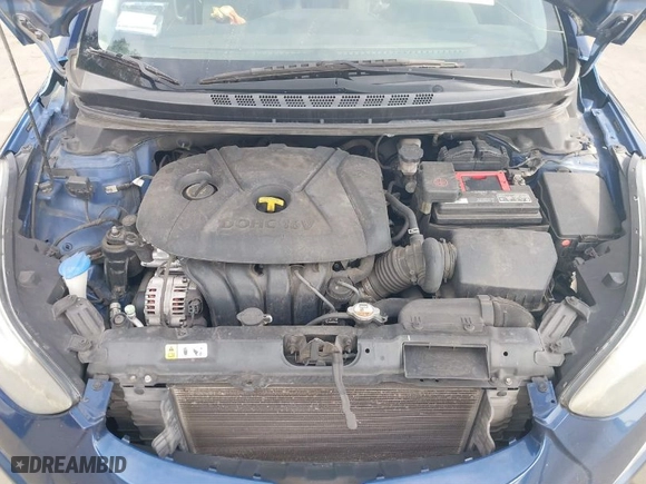 2016 Hyundai Elantra SE with VIN 5NPDH4AE9GH730420, listed as a IAAI auction lot 41482469 with 107,687 mi miles. Bid and sale history available at carsss.com. Image 10.