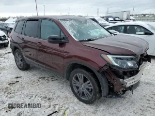 2019 Honda Passport EX-L with VIN 5FNYF8H52KB013403, listed as a Copart auction lot 46288945 with 50,848 mi miles and Clean title. Bid and sale history available at DreamBid. Image 4.