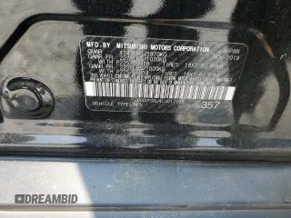 2020 Mitsubishi Outlander ES with VIN JA4AP3AU4LU017135, listed as a Copart auction lot 59336795 with 91,576 mi miles and Salvage title. Bid and sale history available at DreamBid. Image 13.
