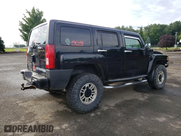 2007 Hummer H3 SUV with VIN 5GTDN13E578158323, listed as a Copart auction lot 62884024 with 169,972 mi miles and Clean Title. Bid and sale history available at carsss.com. Image 3.