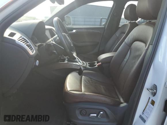 2015 Audi Q5 Premium Plus with VIN WA1DGAFP9FA137877, listed as a Copart auction lot 54795985 with 98,775 mi miles and Salvage title. Bid and sale history available at DreamBid. Image 7.