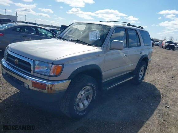 1998 Toyota 4Runner SR5 with VIN JT3HN86RXW0187219, listed as a IAAI auction lot 41993665 with 152,008 mi miles. Bid and sale history available at carsss.com. Image 2.