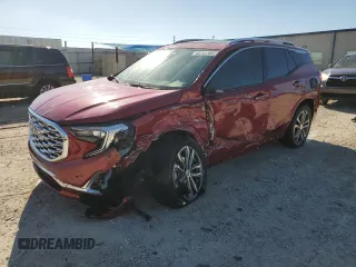 2020 GMC Terrain Denali с VIN 3GKALSEX7LL123609, выставлен на аукционе Copart как лот 48741785 с пробегом 33 570 миль миль и На запчасти • Non repairable. История ставок и продаж доступна на DreamBid. Изображение 1.