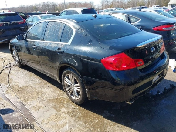 2012 Infiniti G37 Sedan x with VIN JN1CV6AR1CM977209, listed as a IAAI auction lot 41666965 with 135,514 mi miles. Bid and sale history available at carsss.com. Image 3.