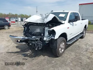 2022 Ram 2500 Big Horn with VIN 3C6UR5DJ4NG441602, listed as a IAAI auction lot 41944756 with 3,057 mi miles. Bid and sale history available at carsss.com. Image 2.