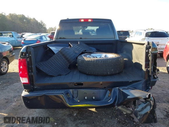 2018 Ram 1500 Express with VIN 1C6RR7FG1JS113902, listed as a IAAI auction lot 41406366 with 97,815 mi miles. Bid and sale history available at carsss.com. Image 16.