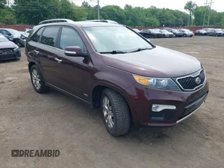 2012 Kia Sorento SX with VIN 5XYKWDA23CG267954, listed as a IAAI auction lot 42430295 with 137,038 mi miles and . Bid and sale history available at DreamBid. Image 1.