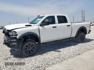 2024 Ram 2500 Tradesman with VIN 3C6TR5CJ9RG349436, listed as a Copart auction lot 52707775 with 3,662 mi miles and Salvage Title. Bid and sale history available at carsss.com. Image 1.
