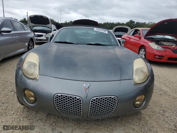 2006 Pontiac Solstice with VIN 1G2MB35B96Y112530, listed as a Copart auction lot 75023734 with 0 mi miles and Non Repairable. Bid and sale history available at carsss.com. Image 5.