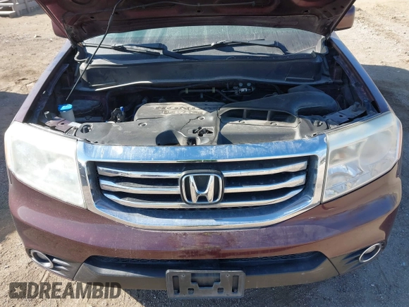 2014 Honda Pilot EX-L with VIN 5FNYF4H52EB055650, listed as a IAAI auction lot 41544068 with 205,942 mi miles and . Bid and sale history available at DreamBid. Image 10.