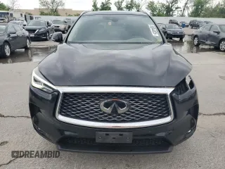 2019 Infiniti QX50 Essential with VIN 3PCAJ5M39KF104462, listed as a Copart auction lot 55044025 with 107,167 mi miles and Salvage title. Bid and sale history available at DreamBid. Image 5.