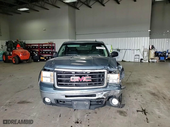 2011 GMC Sierra 1500 SLE with VIN 1GTR2VE37BZ122967, listed as a Copart auction lot 48501275 with 258,233 mi miles and Salvage Title. Bid and sale history available at carsss.com. Image 10.
