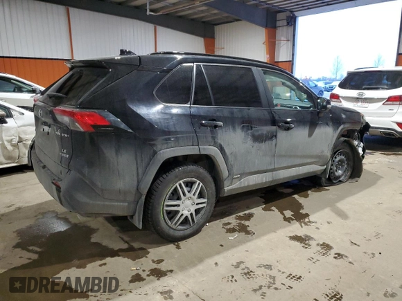 2023 Toyota RAV4 Hybrid XLE Premium with VIN 2T3BWRFV2PW179890, listed as a Copart auction lot 85970954 with 43,153 mi miles and Salvage title. Bid and sale history available at DreamBid. Image 3.