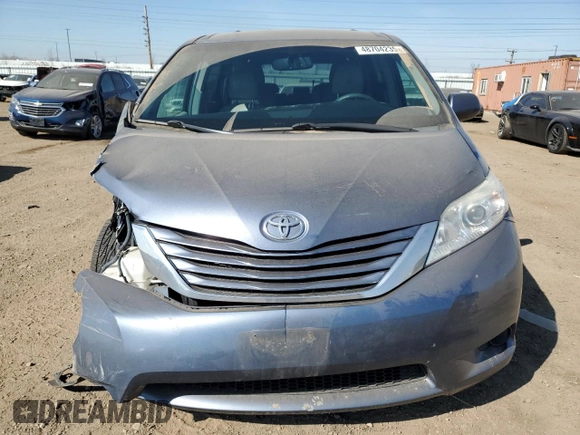 2015 Toyota Sienna LE AAS with VIN 5TDKK3DC3FS596221, listed as a Copart auction lot 48704235 with 194,571 mi miles and Salvage Title. Bid and sale history available at carsss.com. Image 5.