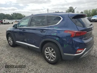 2020 Hyundai Santa Fe SE with VIN 5NMS2CAD4LH179007, listed as a Copart auction lot 60174055 with 72,505 mi miles and Salvage title. Bid and sale history available at DreamBid. Image 2.