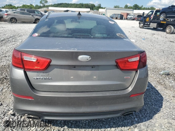 2014 Kia Optima LX with VIN 5XXGM4A73EG282520, listed as a Copart auction lot 60062735 with 170,351 mi miles and Salvage title. Bid and sale history available at DreamBid. Image 6.