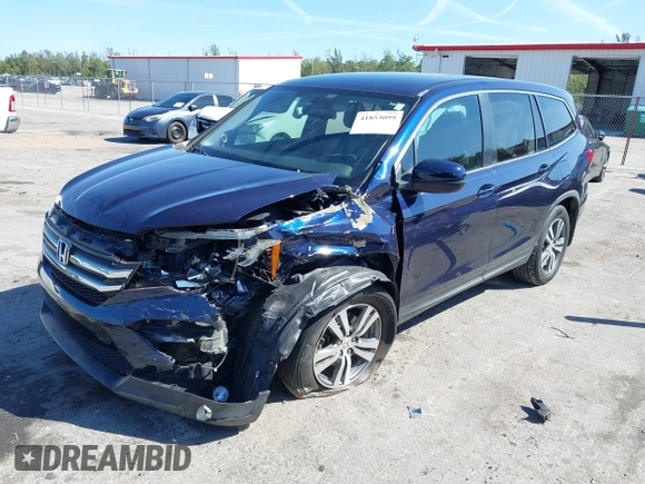 2016 Honda Pilot EX with VIN 5FNYF5H3XGB021575, listed as a IAAI auction lot 41853099 with 141,848 mi miles. Bid and sale history available at carsss.com. Image 2.