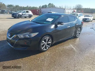2017 Nissan Maxima SR with VIN 1N4AA6AP0HC365858, listed as a IAAI auction lot 41869483 with 105,952 mi miles. Bid and sale history available at carsss.com. Image 17.