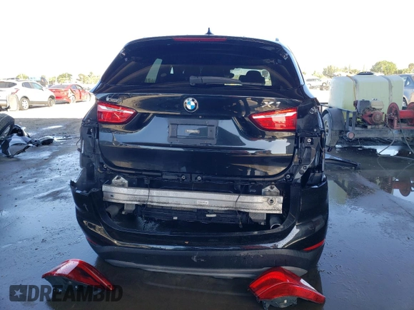 2016 BMW X1 xDrive28i with VIN WBXHT3Z32G4A50321, listed as a Copart auction lot 38800493 with 58,278 mi miles. Bid and sale history available at carsss.com. Image 6.