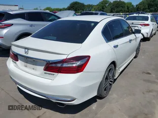 2016 Honda Accord Sport z VIN 1HGCR2F53GA040094, wystawiony jako IAAI lot #42223714 z przebiegiem 301 878 mil mil oraz . Historia ofert i sprzedaży dostępna na DreamBid. Obrazek 4.