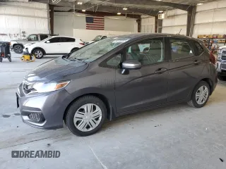 2019 Honda Fit LX with VIN 3HGGK5H45KM727763, listed as a Copart auction lot 54186865 with 32,932 mi miles and Salvage title. Bid and sale history available at DreamBid. Image 1.