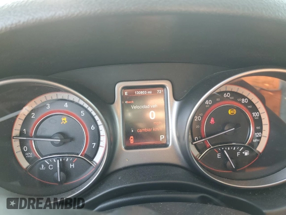 2016 Dodge Journey Crossroad z VIN 3C4PDCGB4GT171990, wystawiony jako Copart lot #62869914 z przebiegiem 130 803 mil mil oraz Szkoda całkowita • Salvage title. Historia ofert i sprzedaży dostępna na DreamBid. Obrazek 9.
