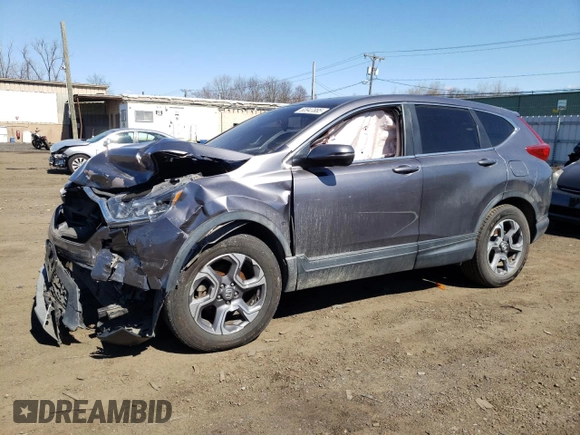 2018 Honda CR-V EX-L with VIN 7FARW2H89JE004857, listed as a Copart auction lot 50947885 with Not Provided miles and Salvage Title. Bid and sale history available at carsss.com. Image 1.