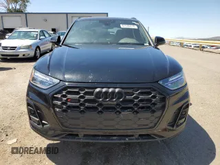 2023 Audi SQ5 Premium Plus with VIN WA1B4AFY9P2079953, listed as a Copart auction lot 61446414 with 37,100 mi miles and Salvage Title. Bid and sale history available at carsss.com. Image 5.