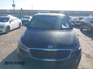 2017 Kia Sedona LX with VIN KNDMB5C19H6242467, listed as a IAAI auction lot 41836591 with 95,403 mi miles. Bid and sale history available at carsss.com. Image 12.
