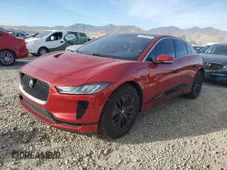 2020 Jaguar I-PACE S with VIN SADHB2S11L1F80427, listed as a Copart auction lot 71297074 with 40,504 mi miles and Salvage Title. Bid and sale history available at carsss.com. Image 1.