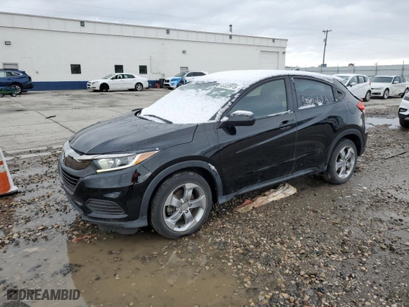 2019 Honda HR-V LX with VIN 3CZRU6H30KG706651, listed as a Copart auction lot 48322015 with 66,242 mi miles and Salvage Title. Bid and sale history available at carsss.com. Image 1.