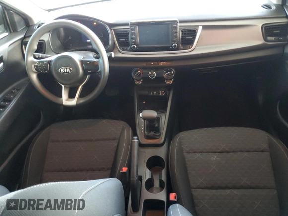2020 Kia Rio LX with VIN 3KPA24AD8LE328401, listed as a Copart auction lot 73467223 with 61,338 mi miles and Salvage Title. Bid and sale history available at DreamBid. Image 8.